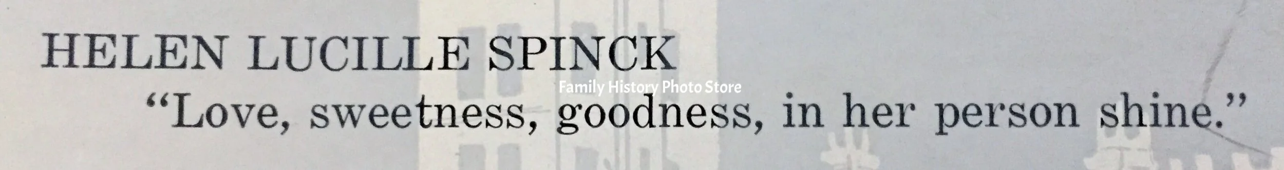 Helen Lucille (Spinck) DeFrates
