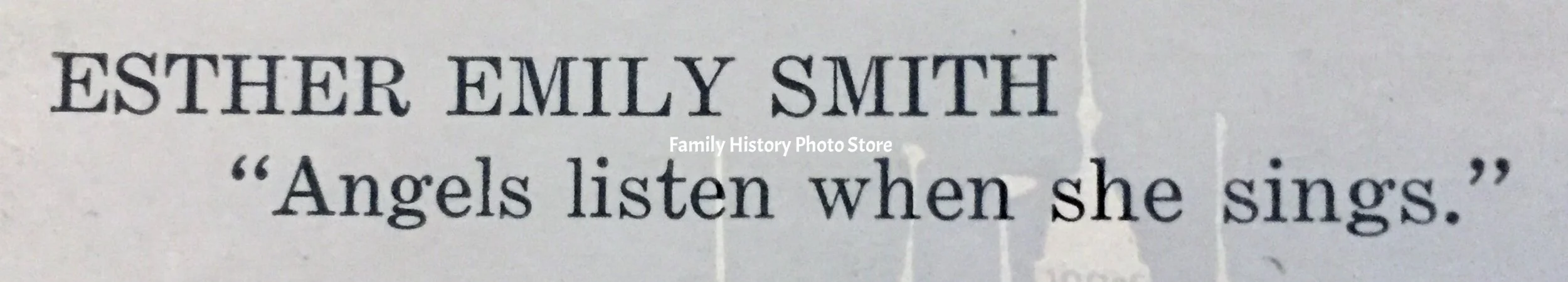Esther Emily Smith