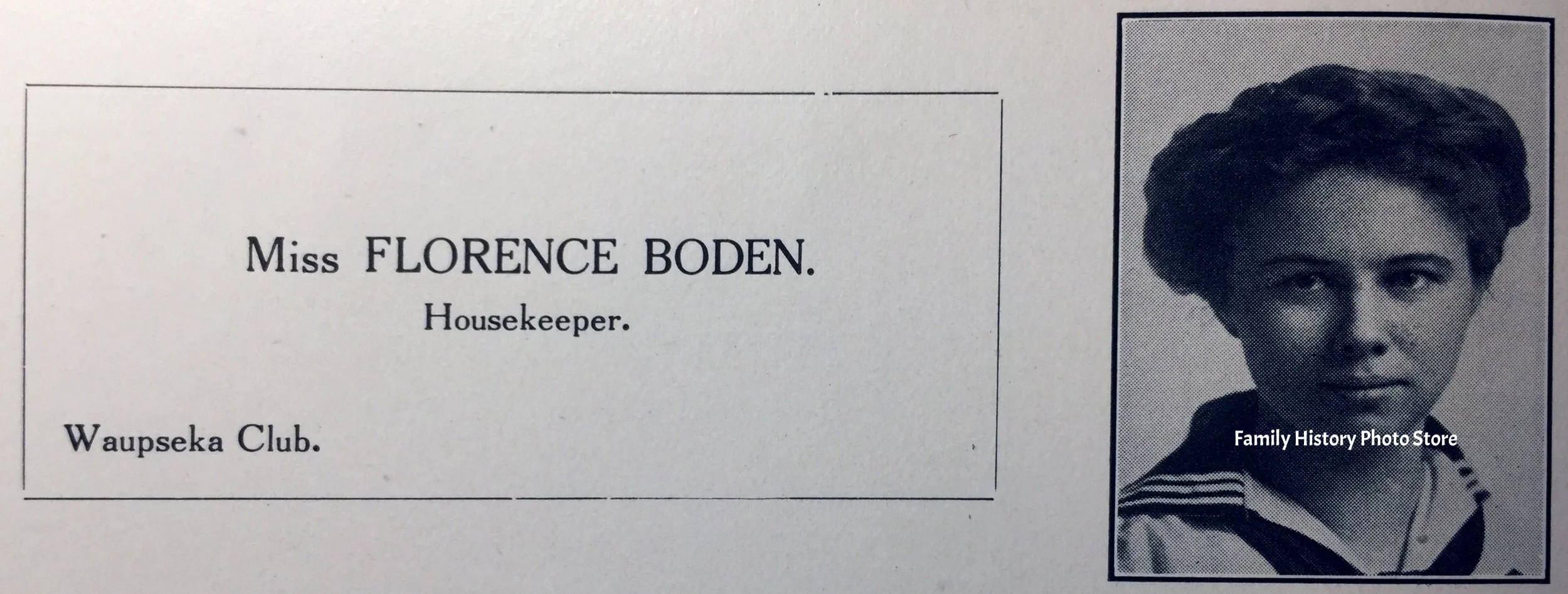 Florence Annie (Boden) Codding
