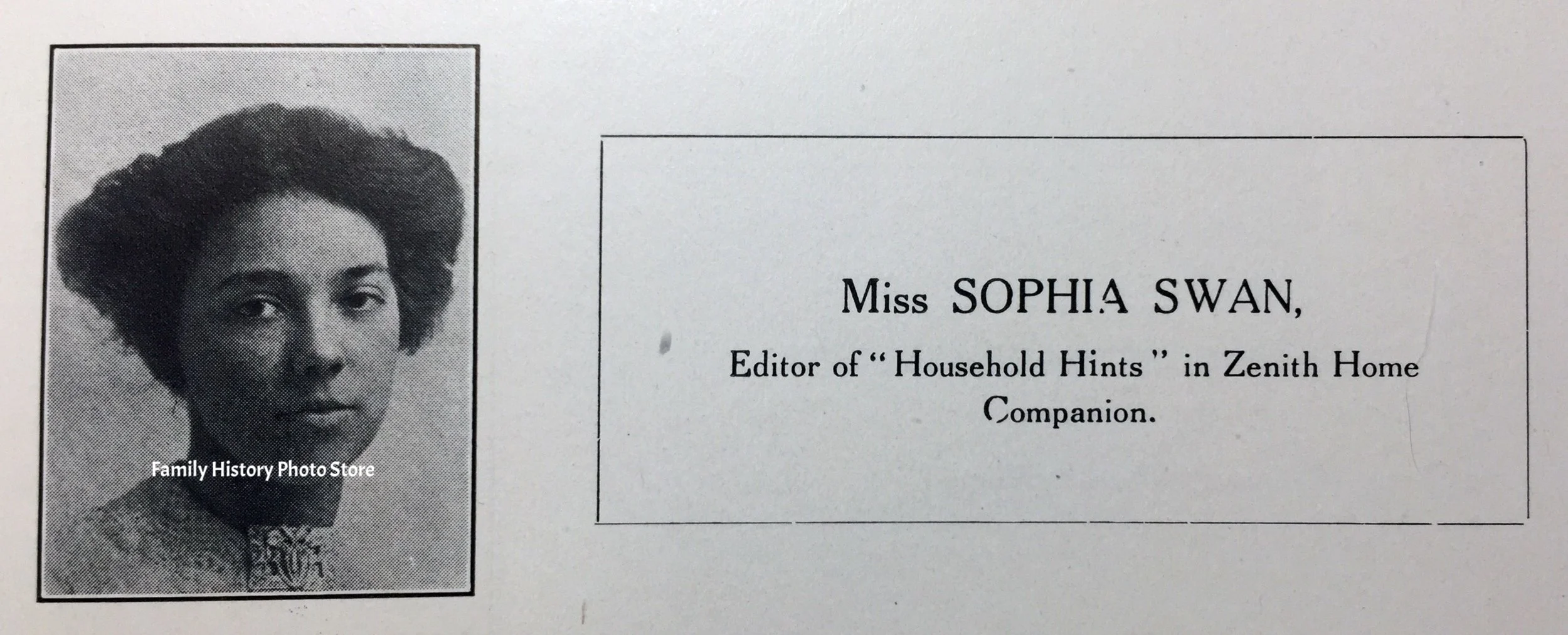 Sophia (Swan) Gilbert