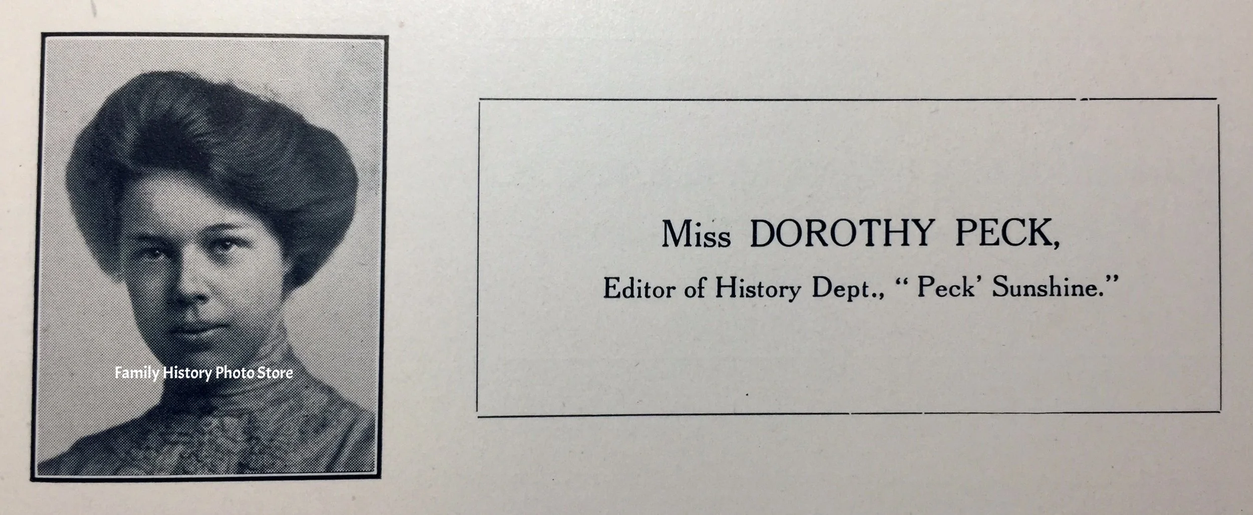 Dorothy (Peck) Starin