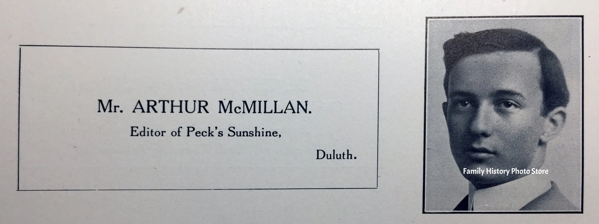 Arthur Wilson McMillan