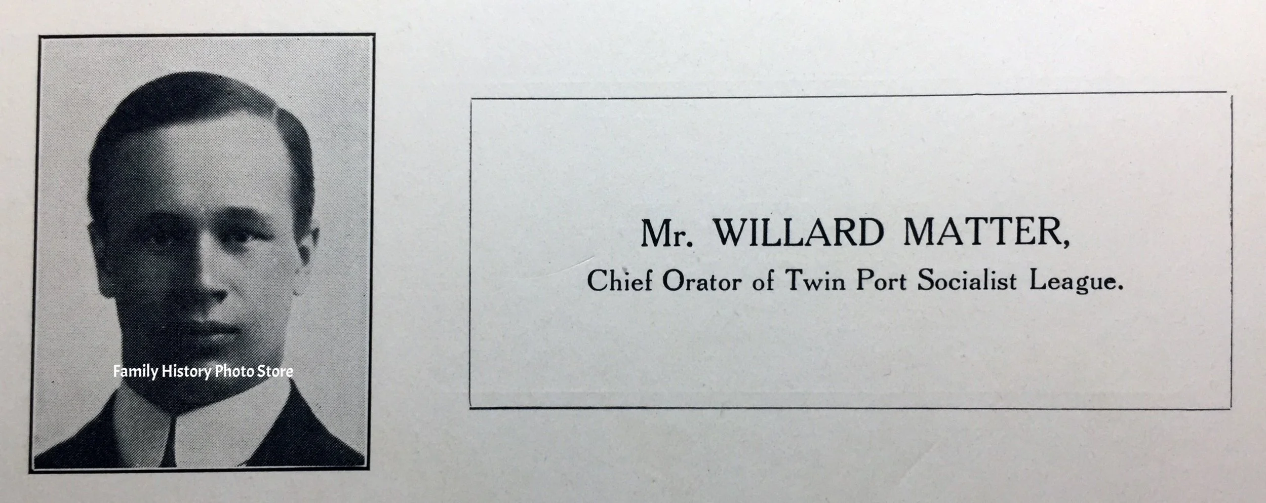 Willard Bradley Matter