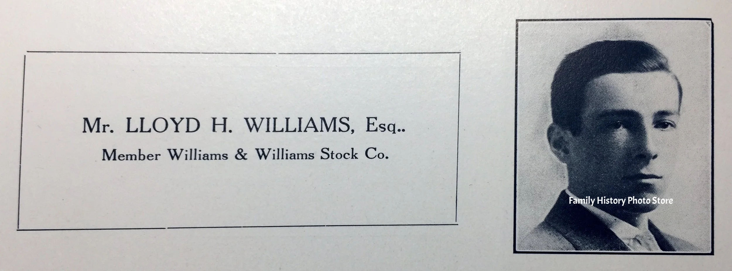 Lloyd Harrington Williams