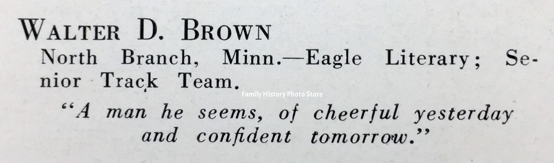 Walter Daniel Brown