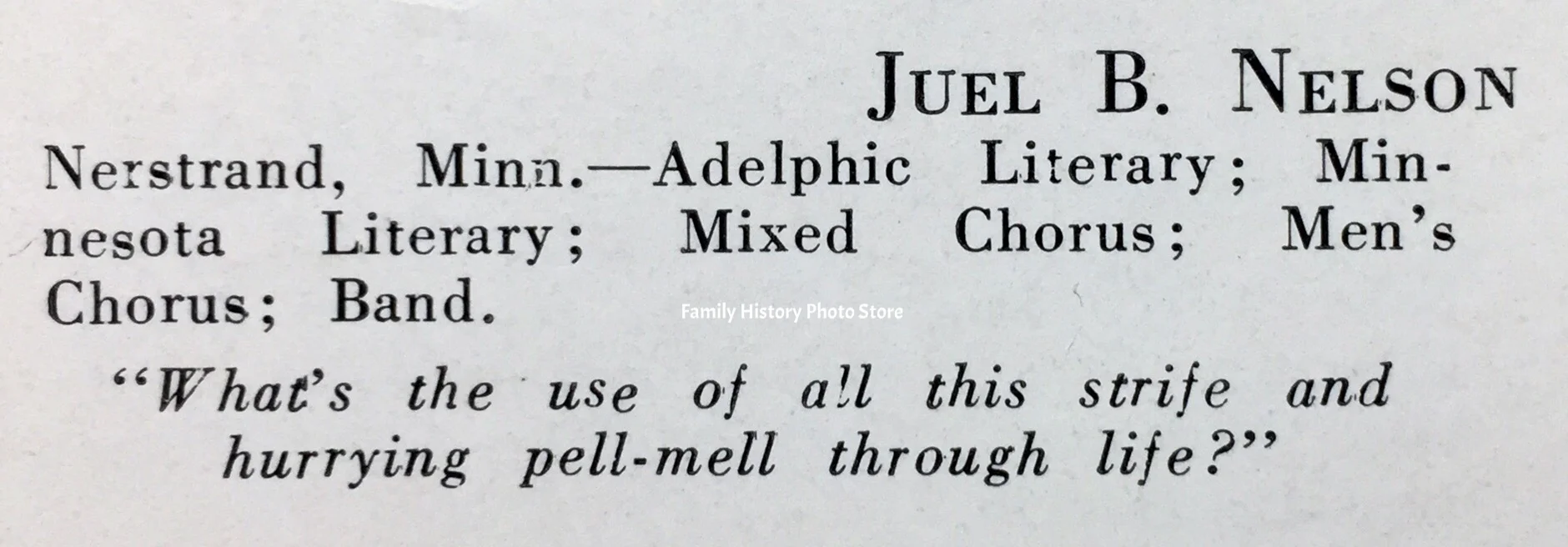 Juel Benford Nelson