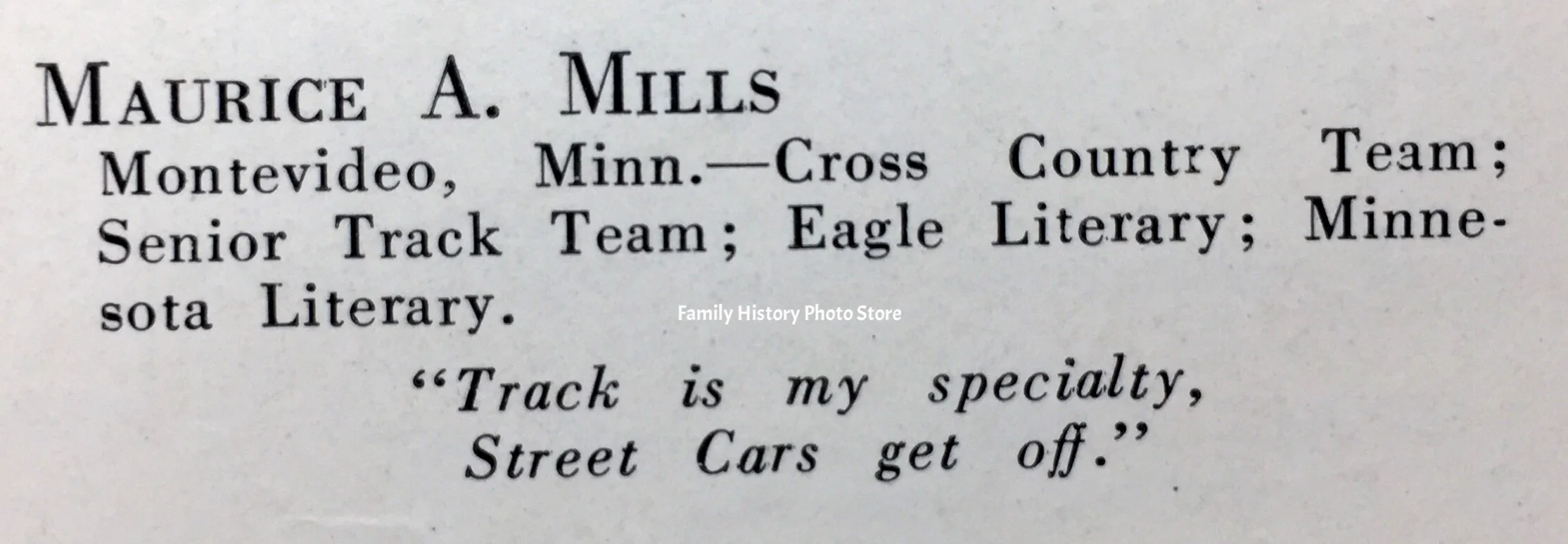 Maurice A Mills