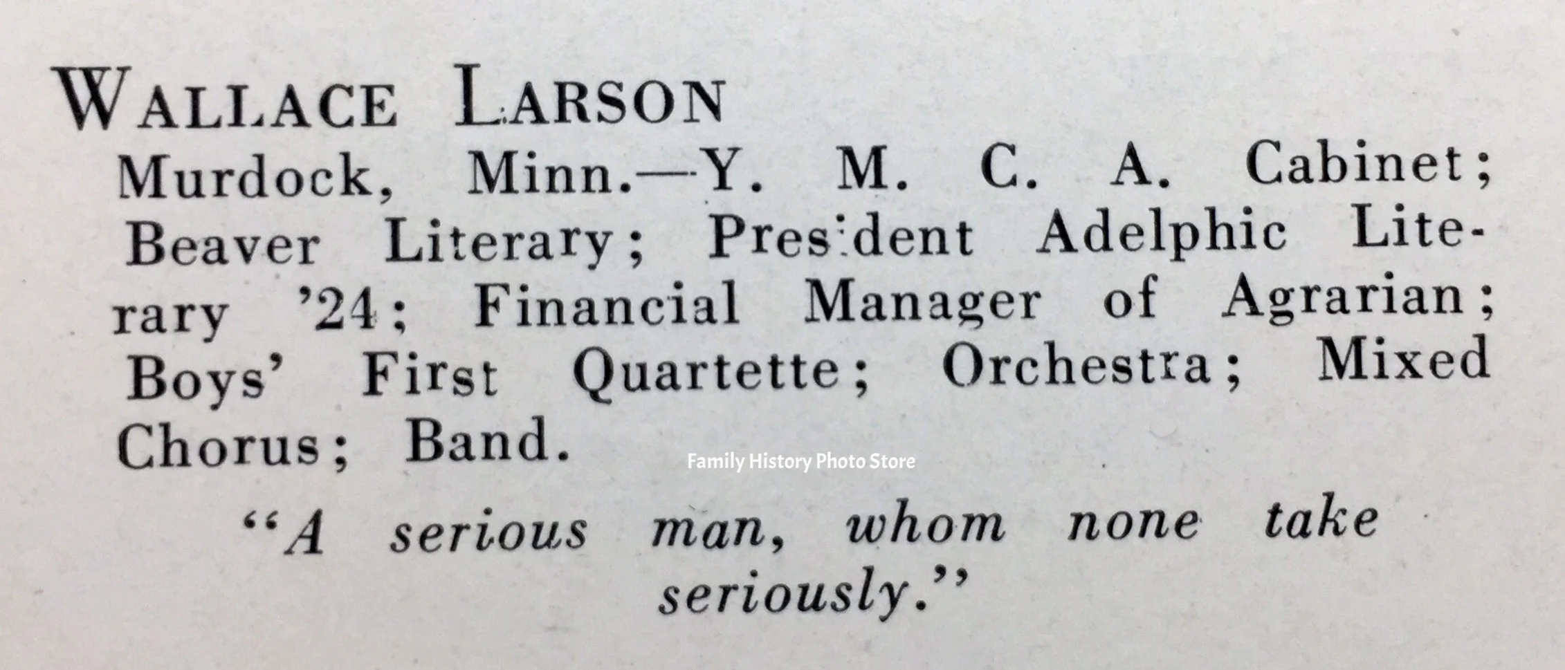 Wallace Leonard Larson