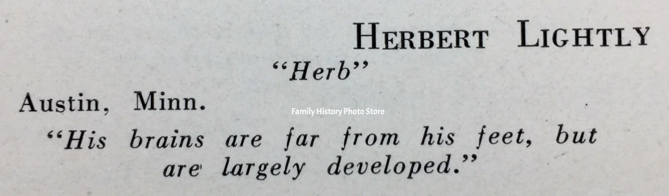 Herbert Charles Lightly