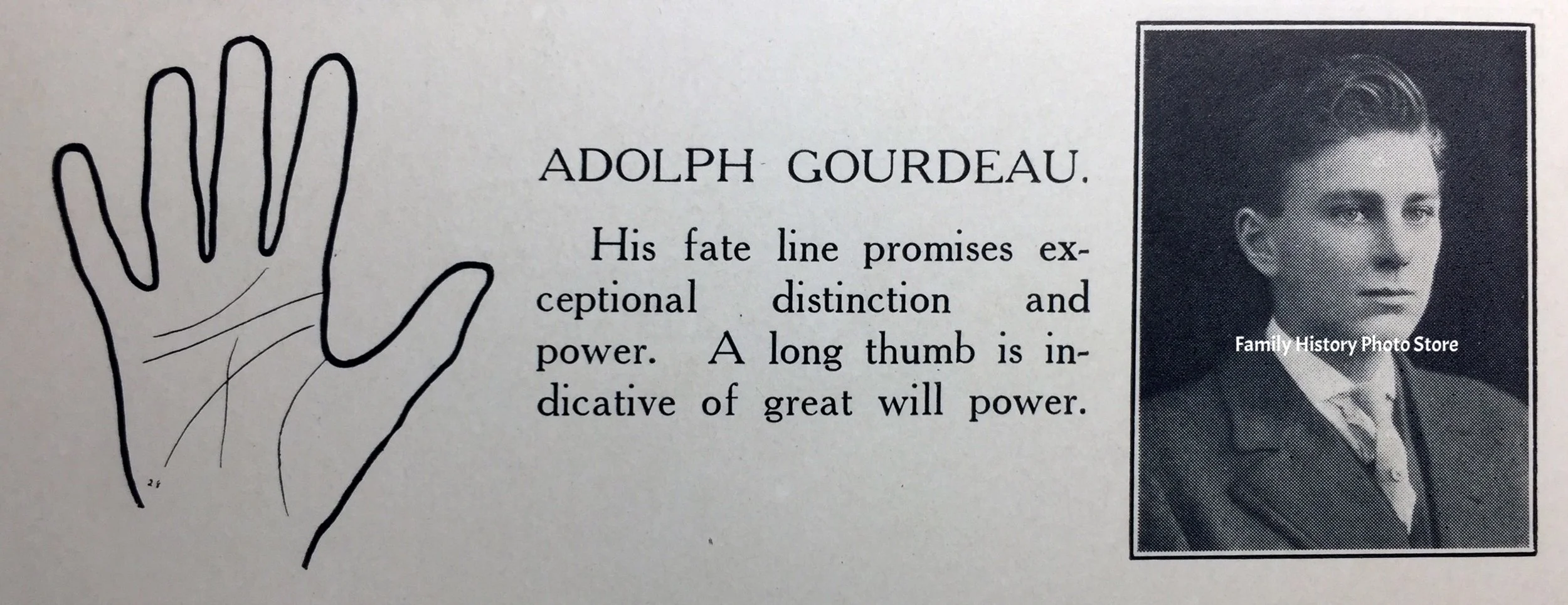 Adolph Edward Gourdeau, Dr