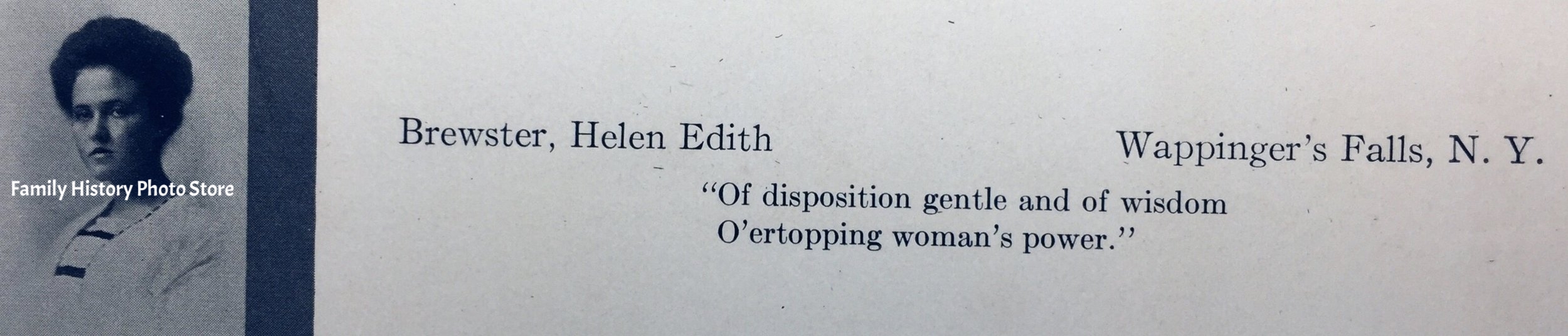 Helen Edith Brewster