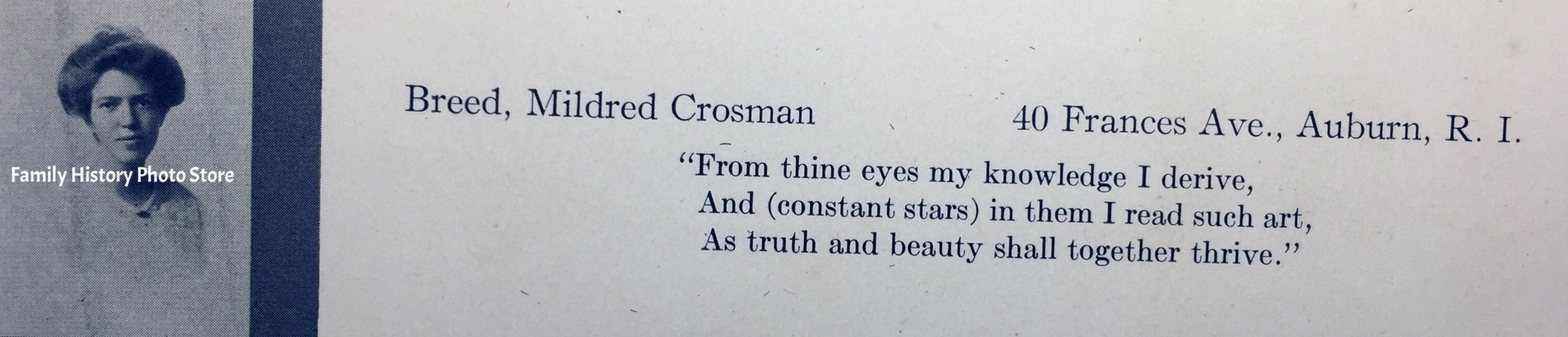 Mildred Crossman Breed