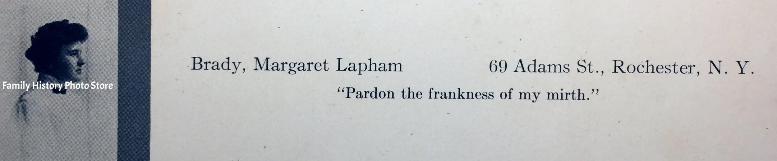 Margaret Lapham Brady