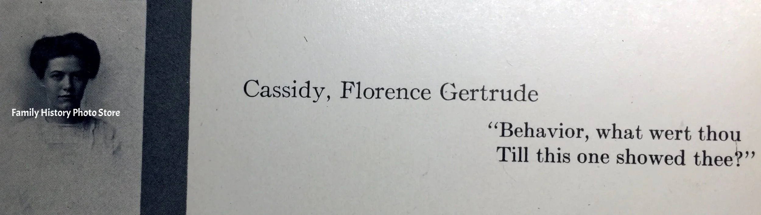 Florence Gertrude Cassidy