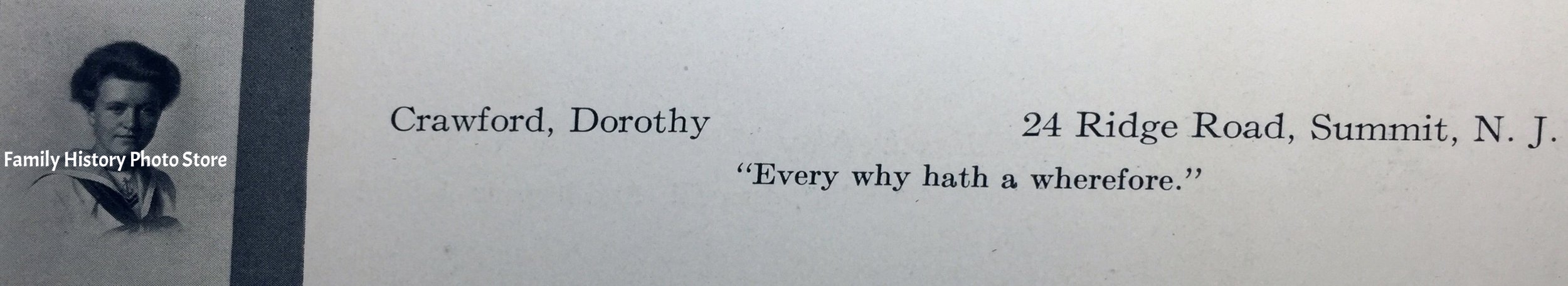 Dorothy (Crawford) Hamilton