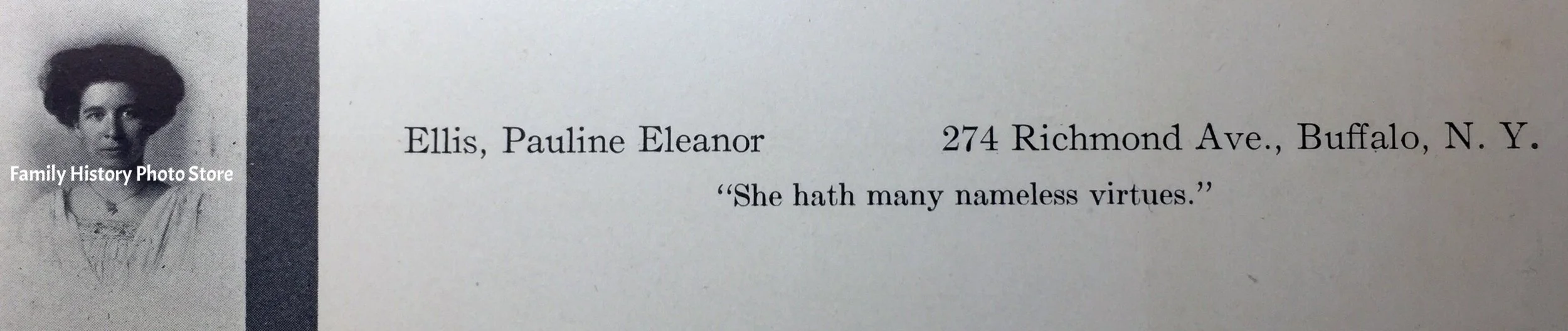 Pauline Eleanor Ellis