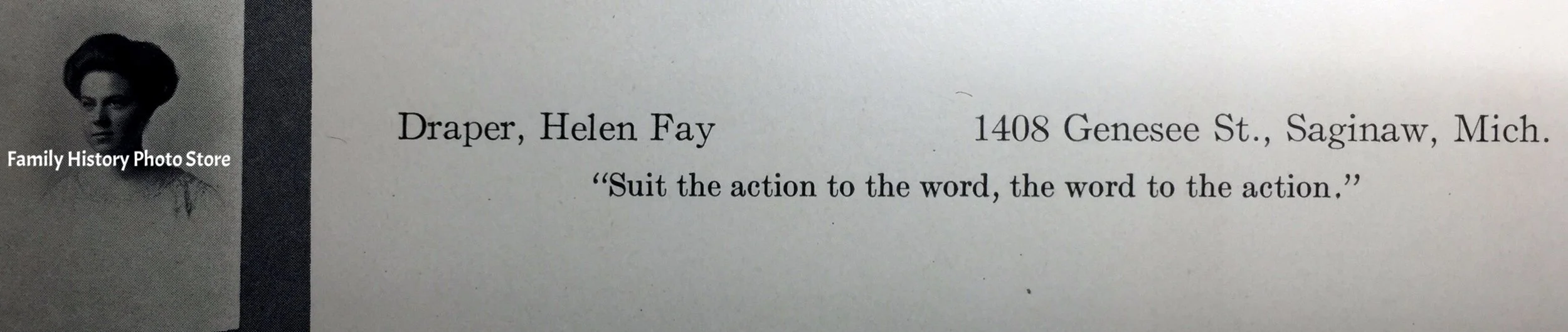 Helen Fay (Draper) Lathrop