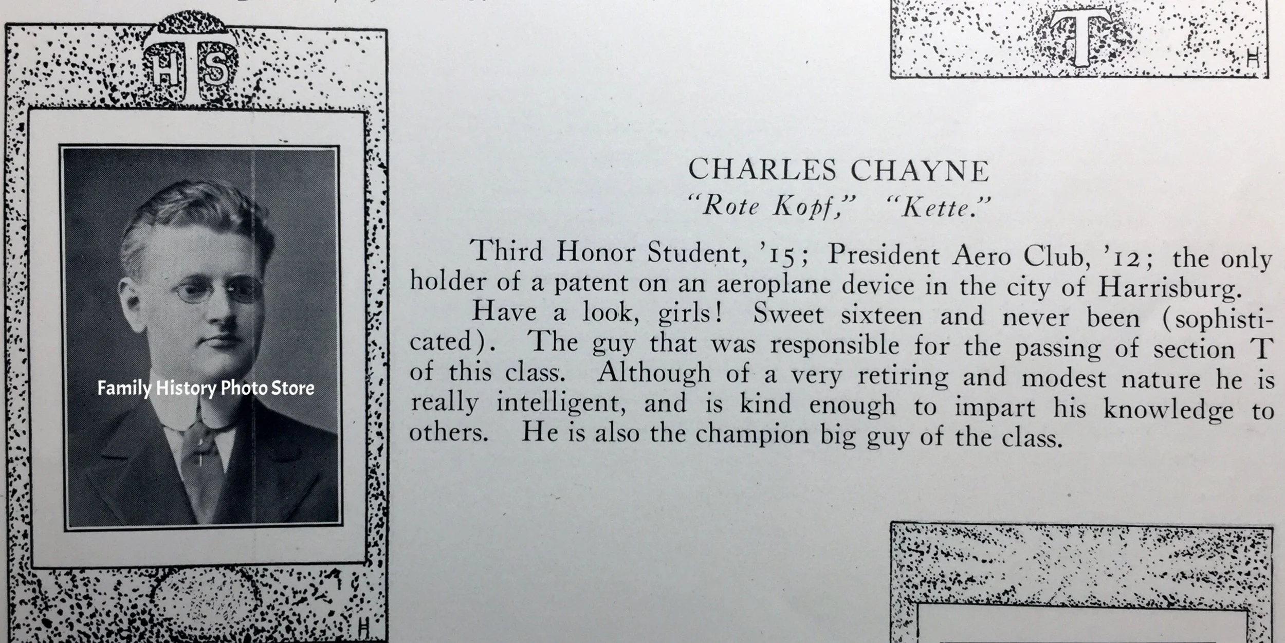 Charles Augustine Chayne