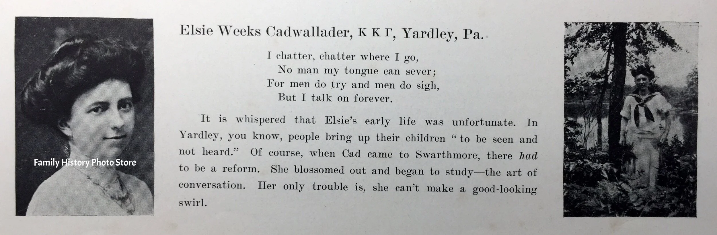 Elizabeth Weeks 'Elsie' (Cadwallader) Wood