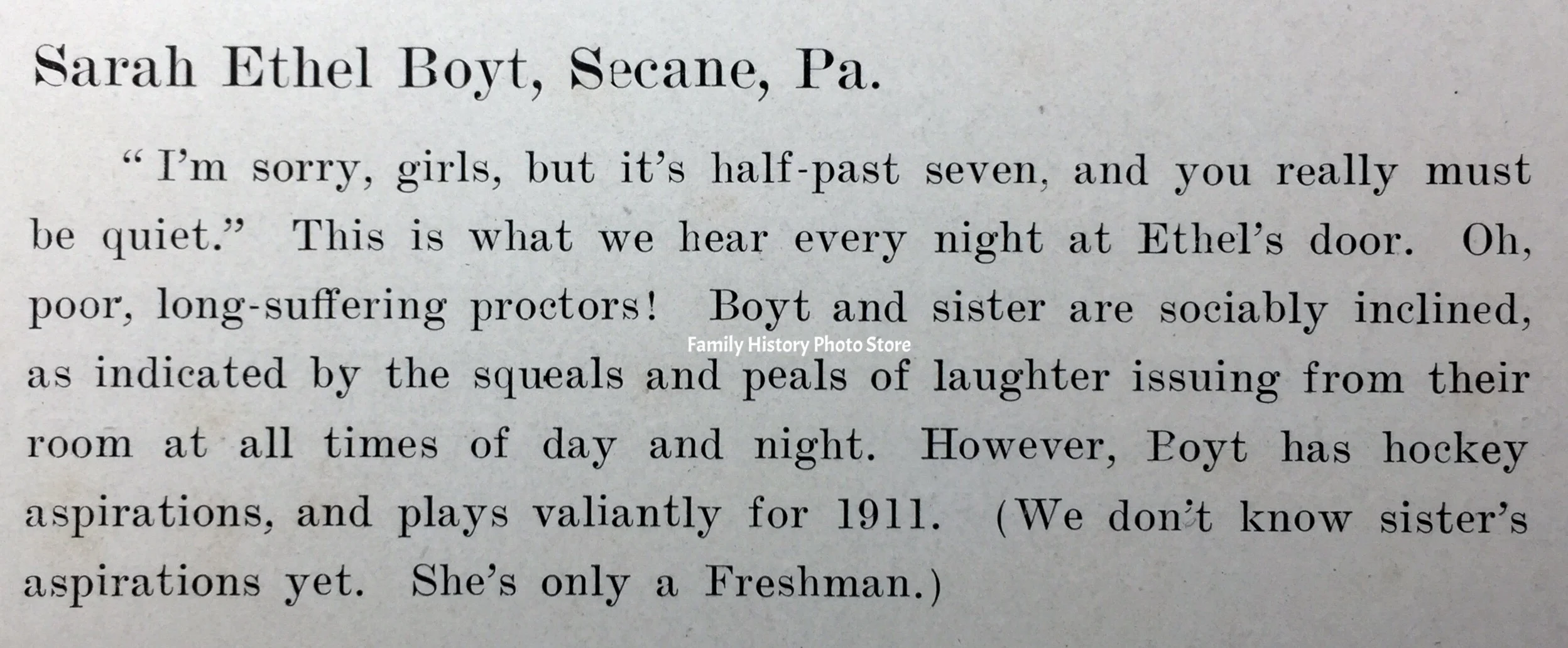 Sarah Ethel Boyt