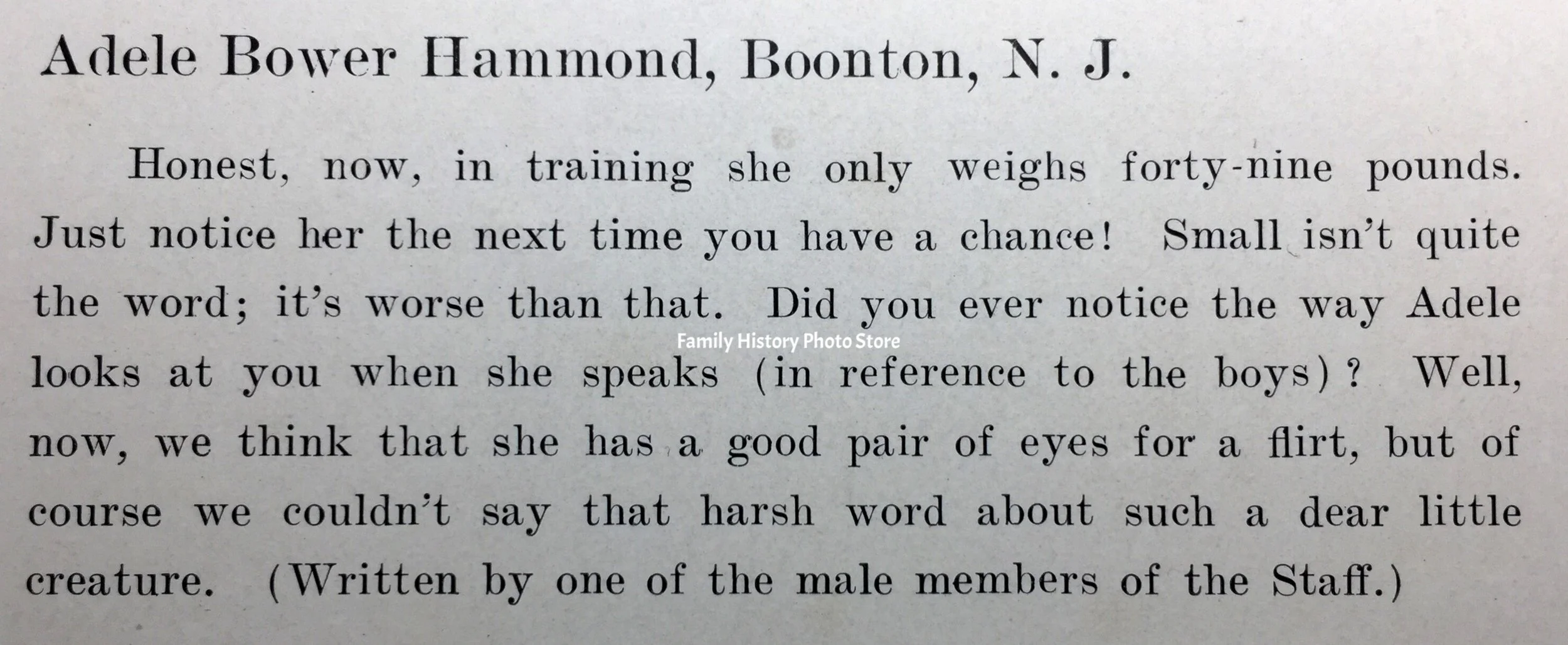 Adele Bower Hammond