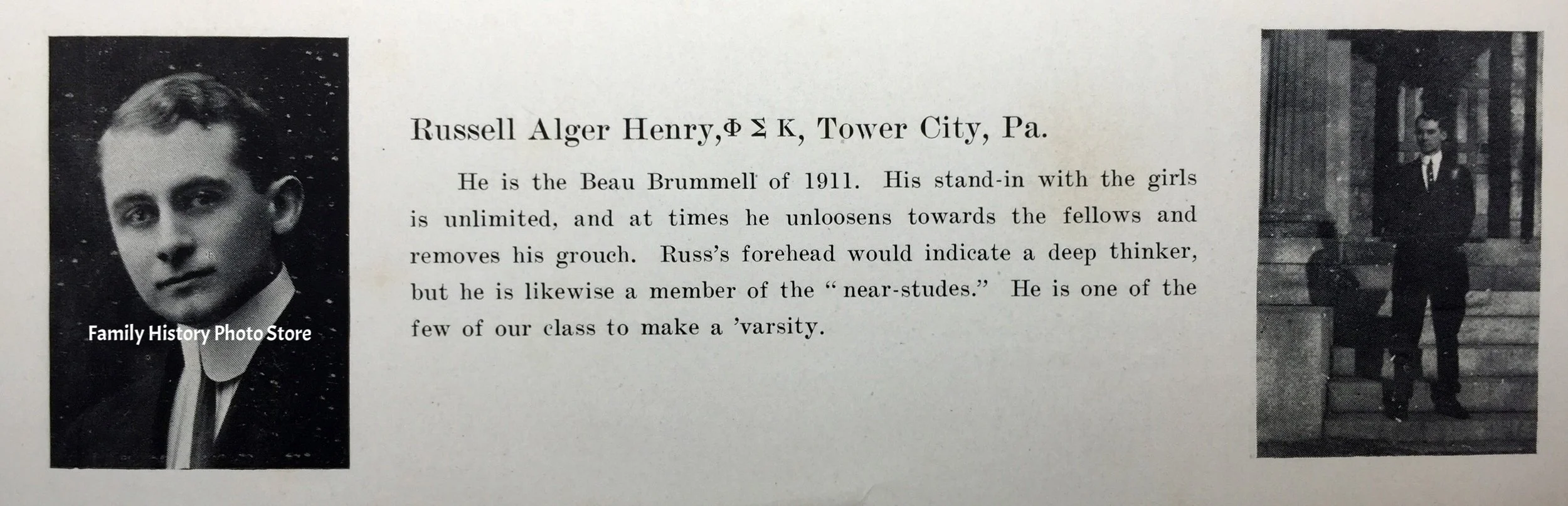 Russell Alger Henry, Dr, Lt