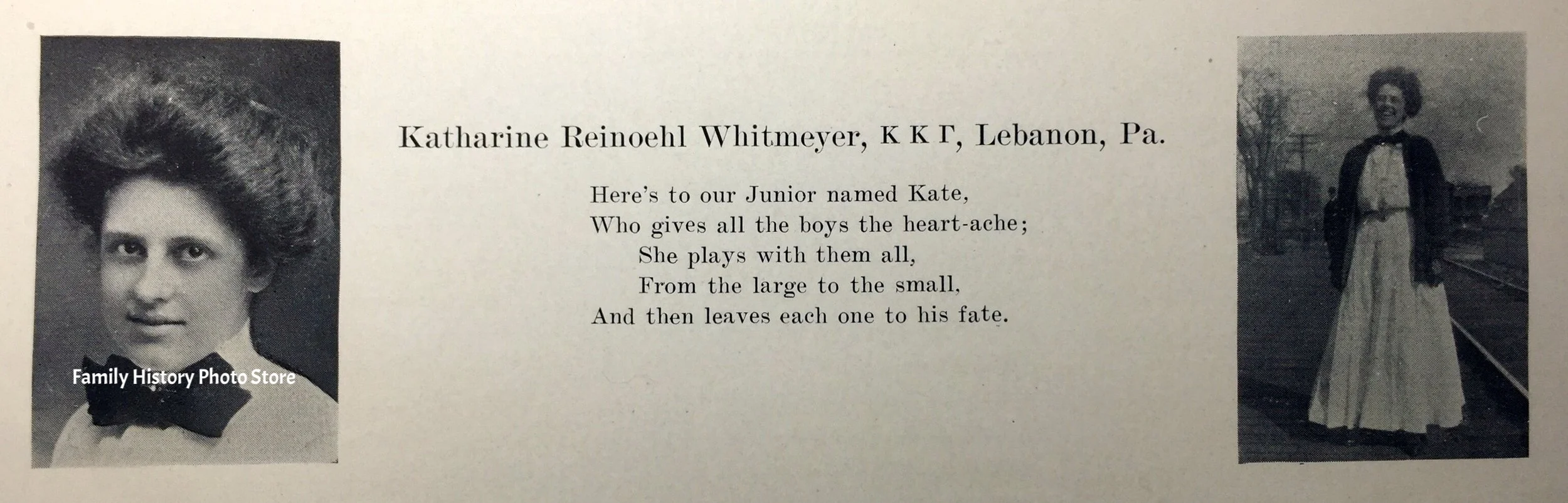 Katharine Reinoehl (Whitmeyer) Ehrgood