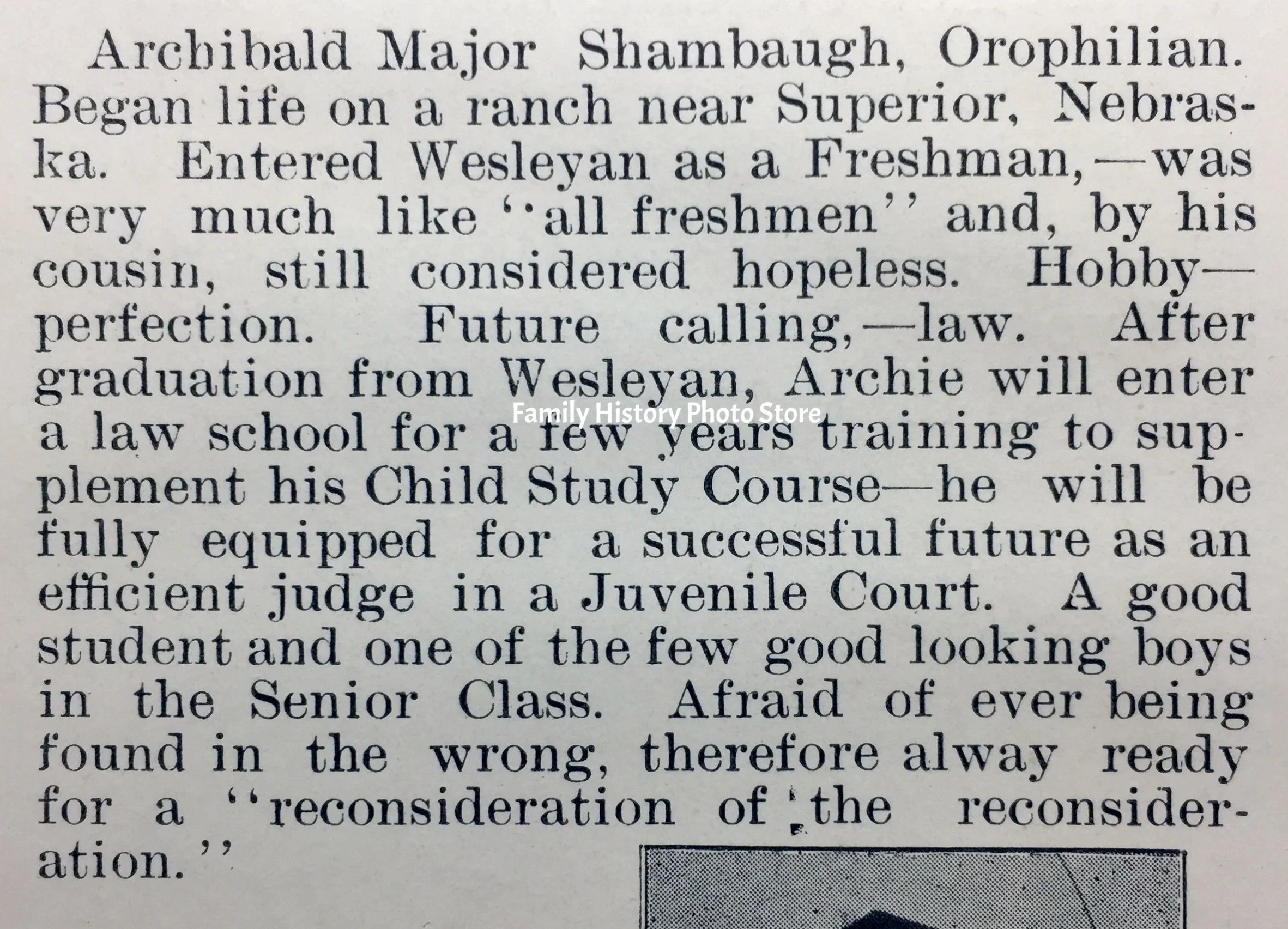 Archibald Major Shambaugh