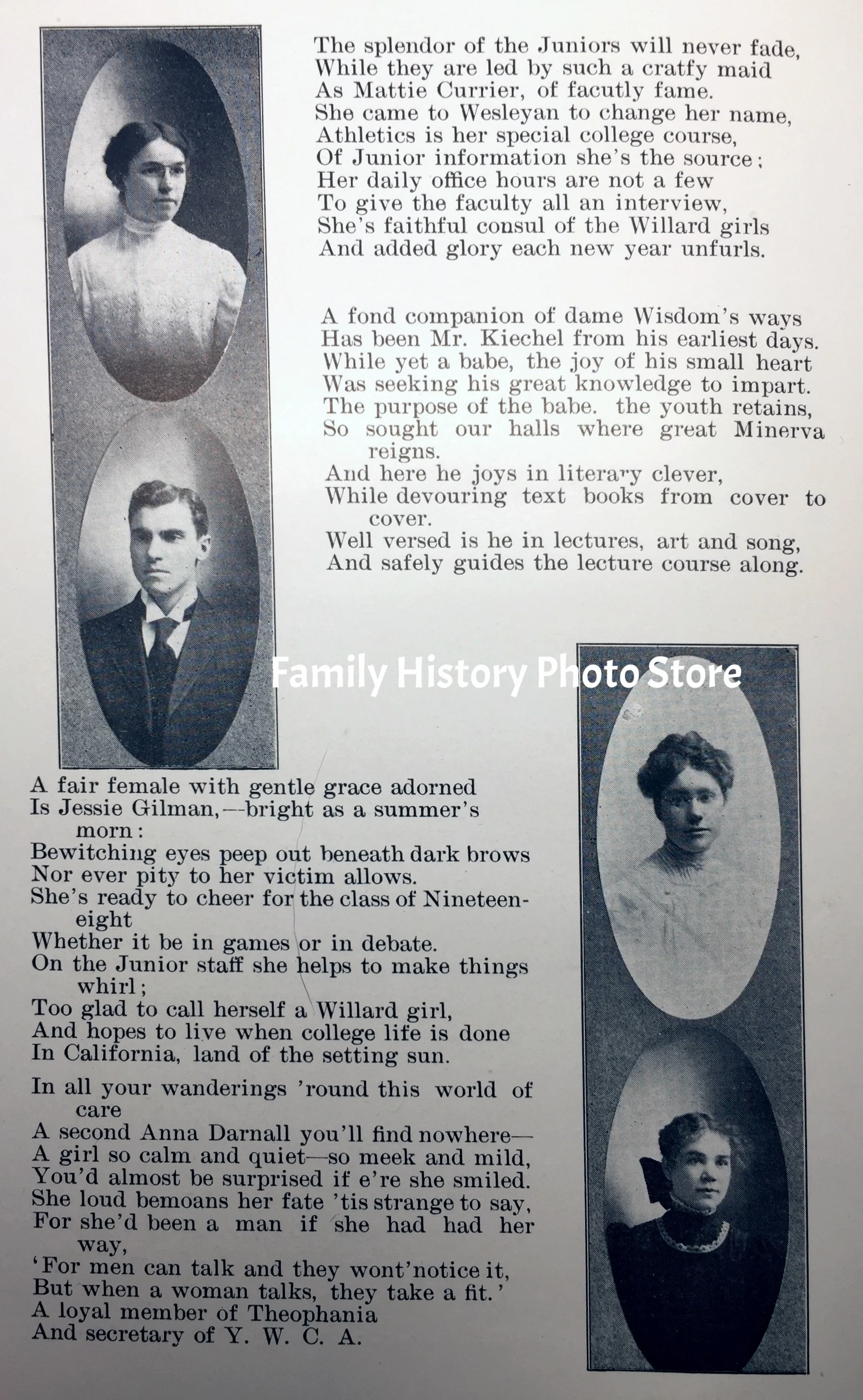 Jessie Stewart (Gilman) Wood