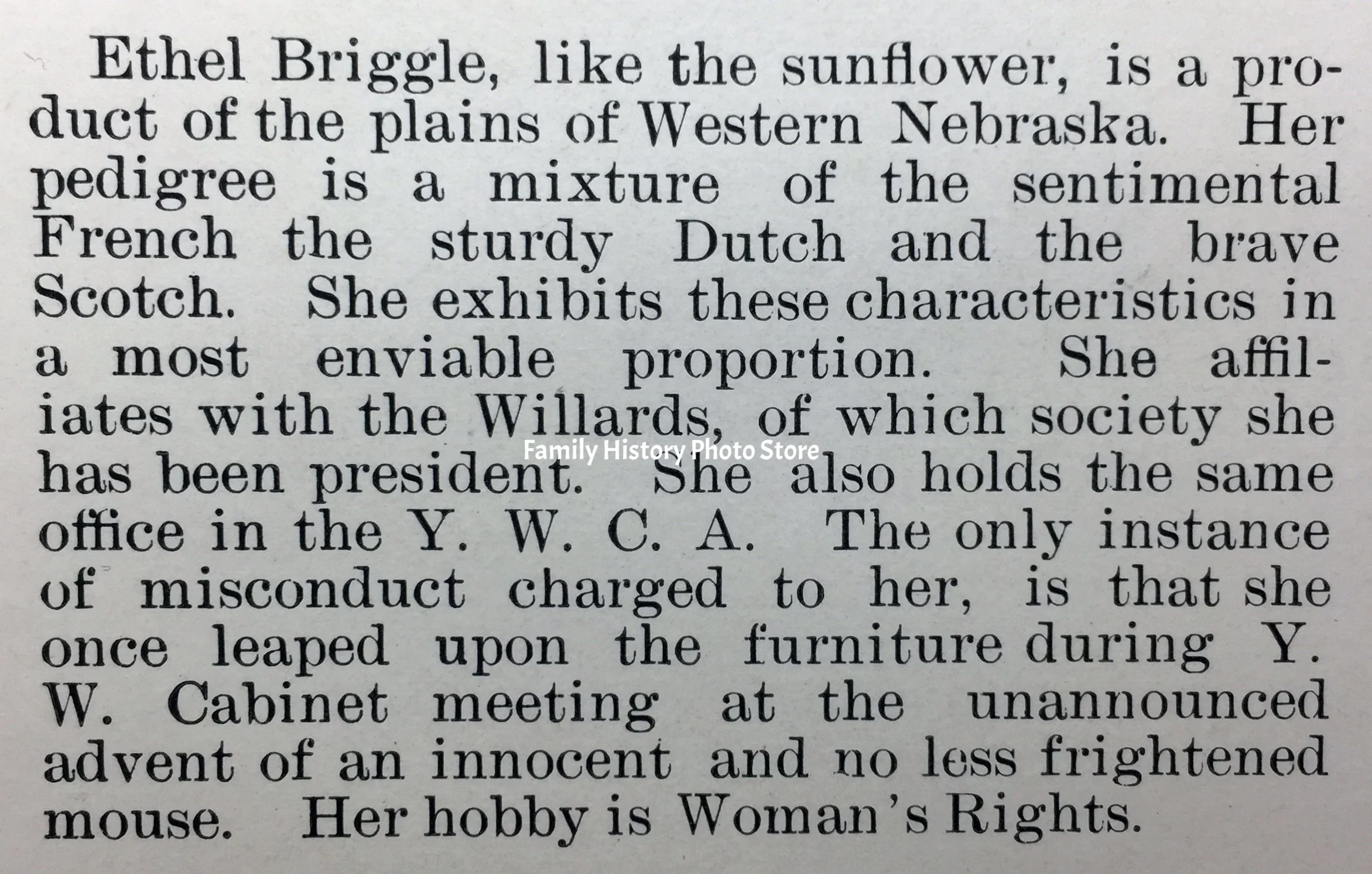 Ethel (Briggle) Winship