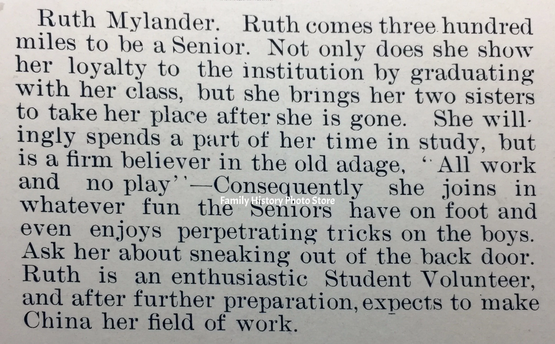 Ruth Mylander