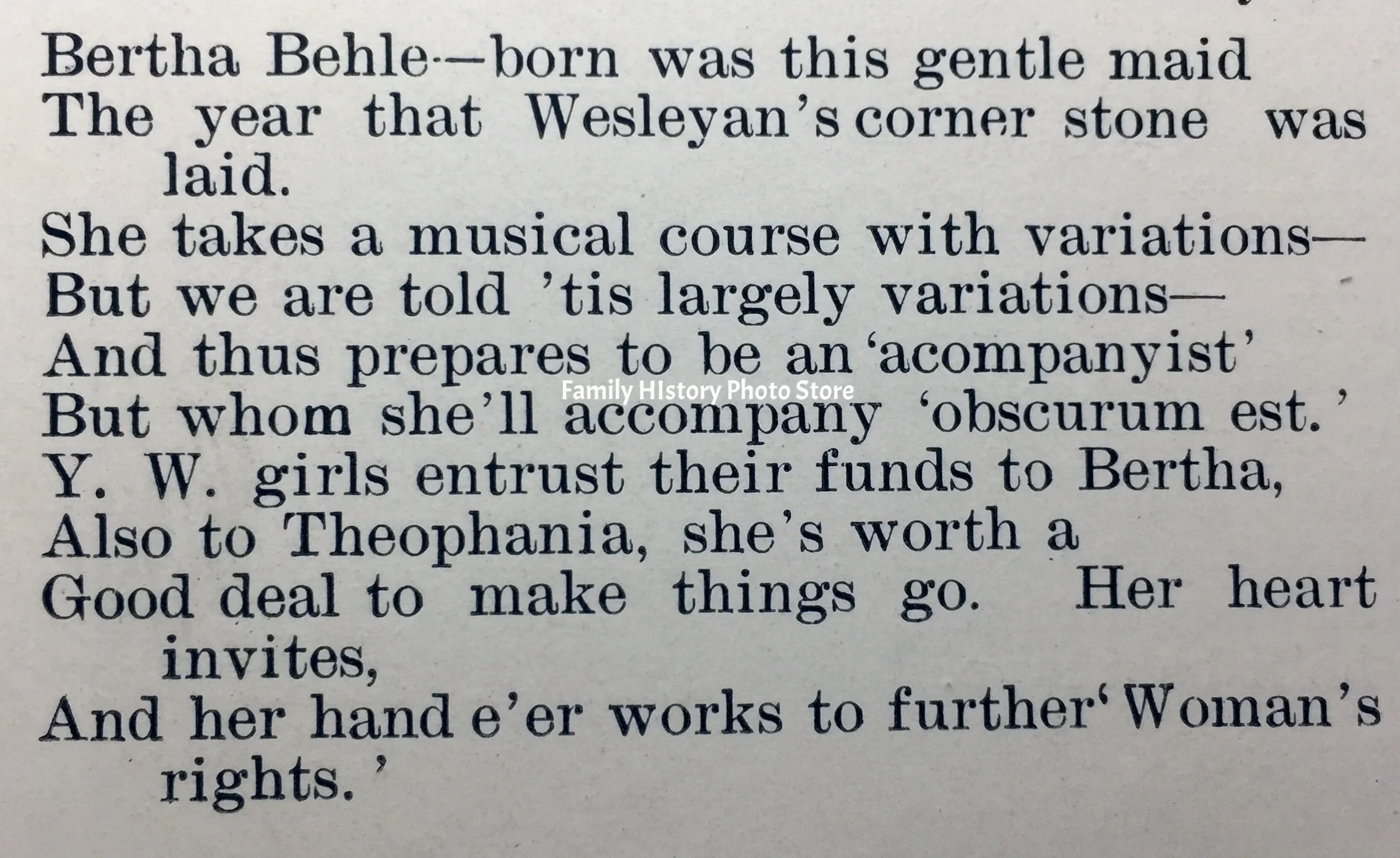 Bertha Behle