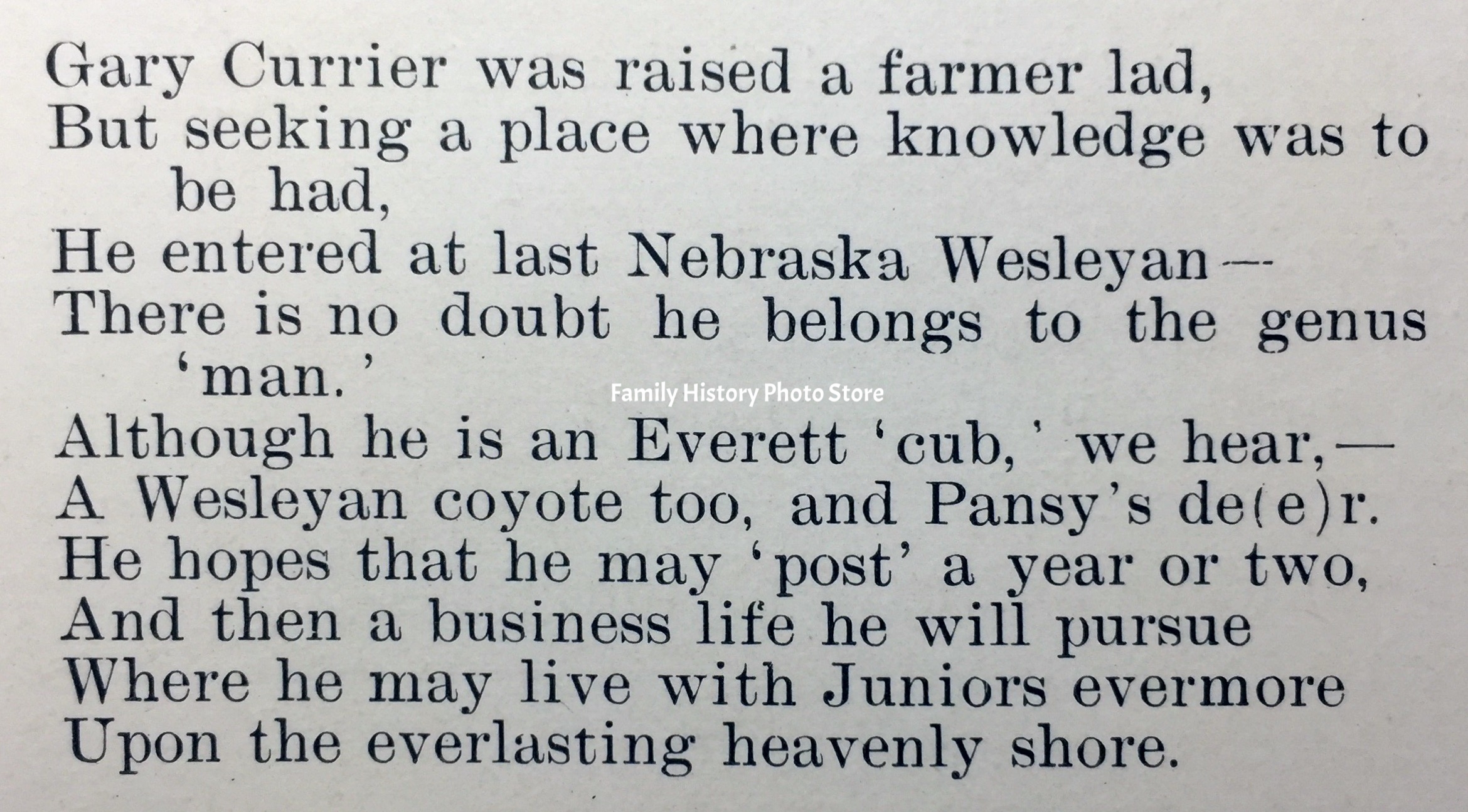 Gerald Elmore 'Gary' Currier