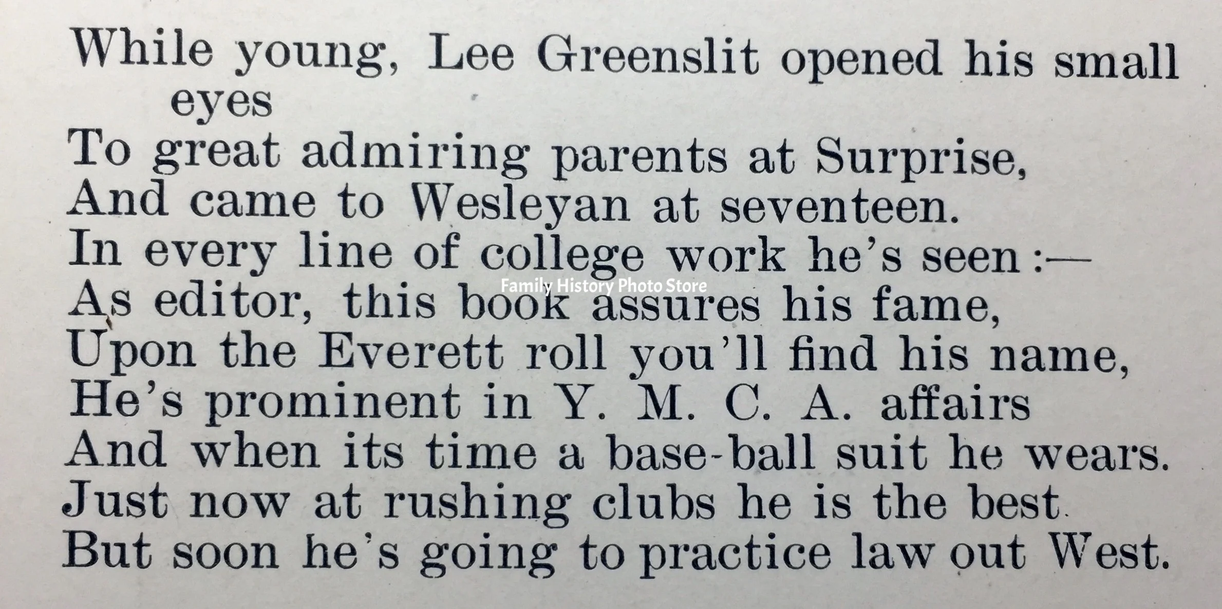 Walter Lee Greenslit