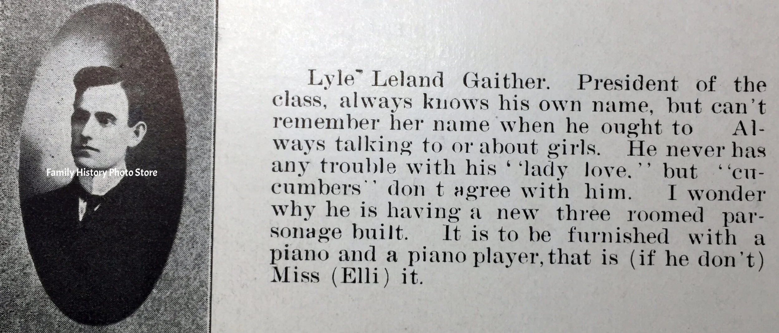 Lyle Leland Gaither, Rev