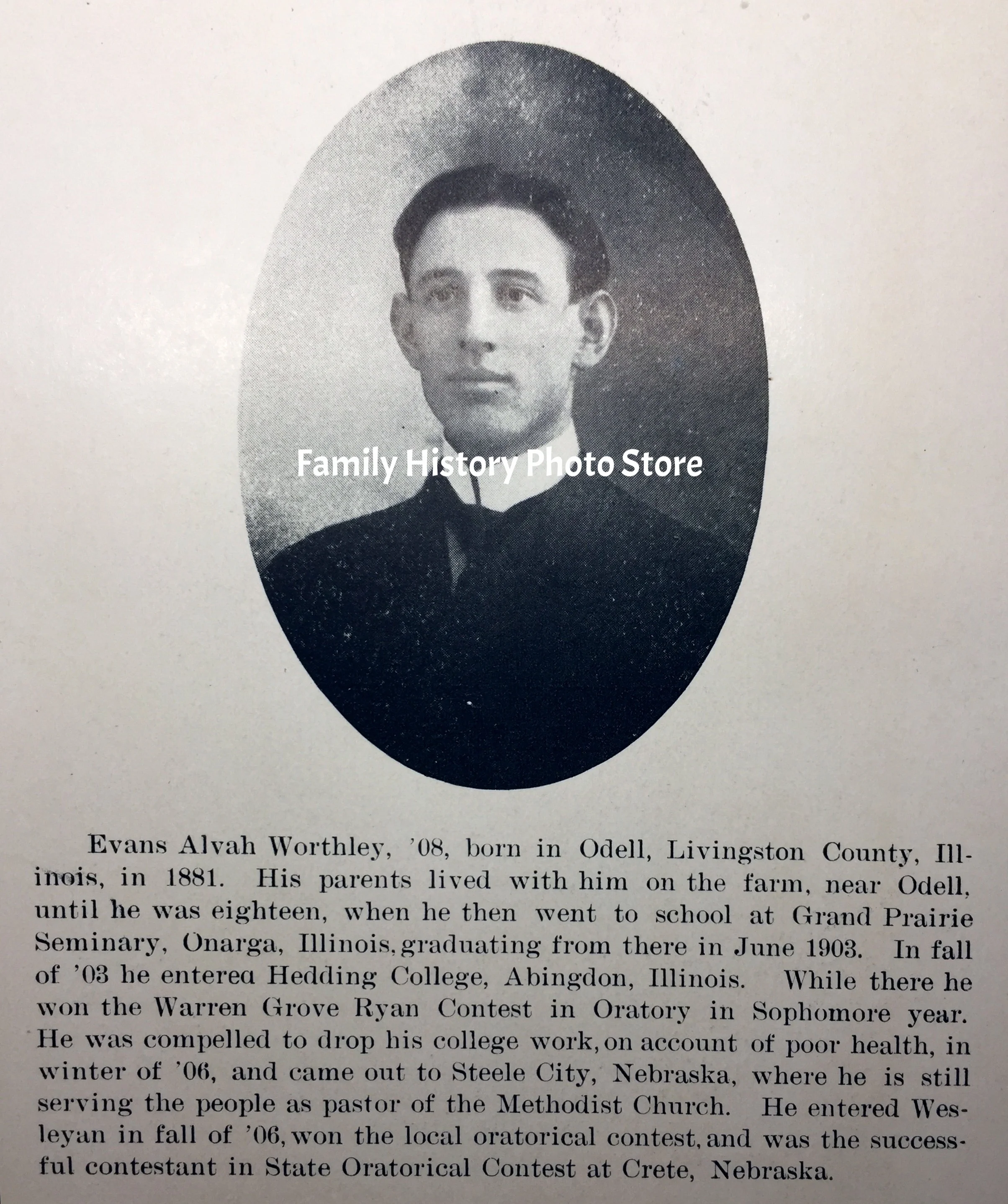 Evans Alvah Worthley