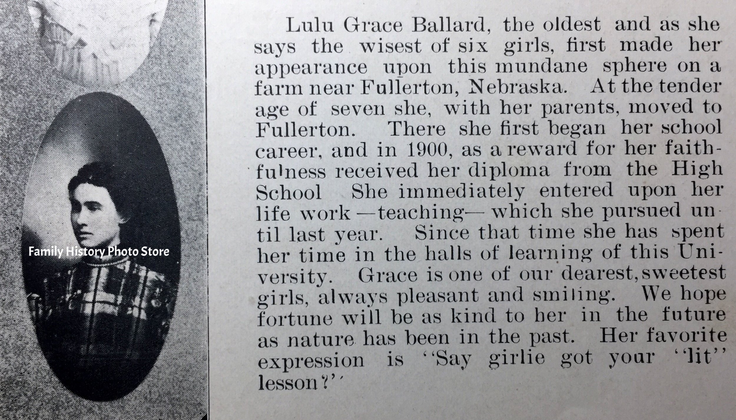 Lulu Grace (Ballard) Koontz