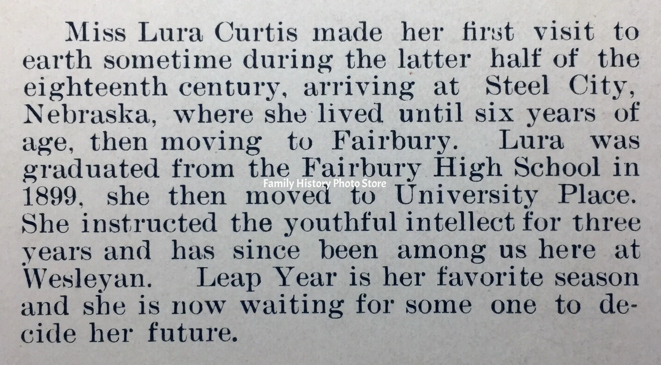 Lura Dell (Curtis) Noomen