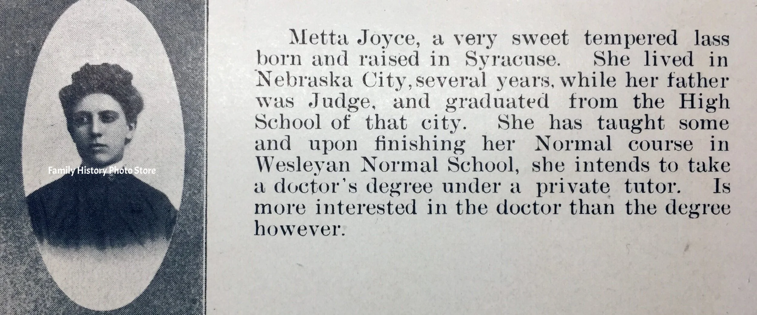 Metta Leola (Joyce) Ayers