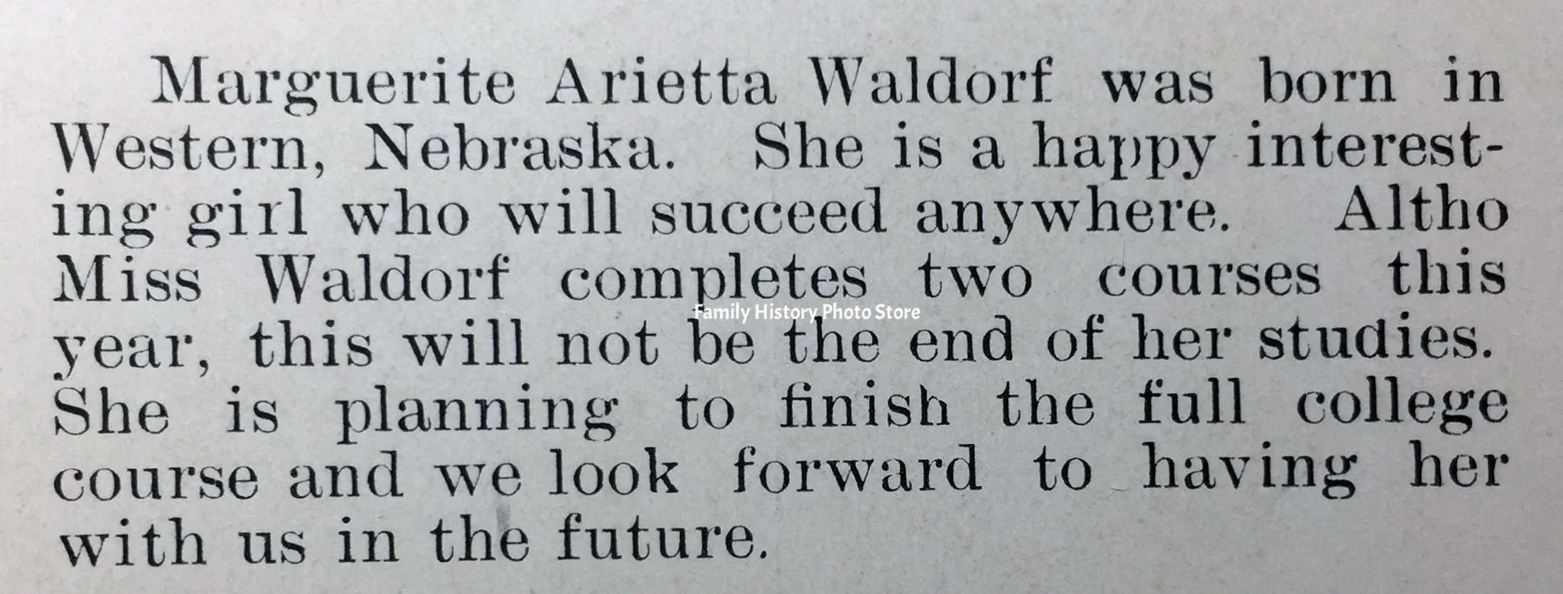 Marguerite Arietta (Waldorf) Ashby