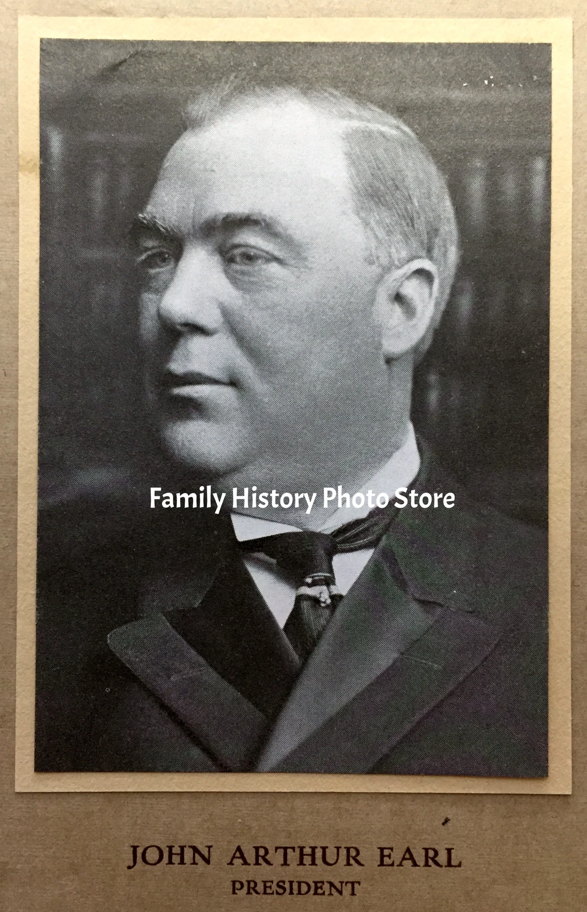 John Arthur Earl, Dr, Rev
