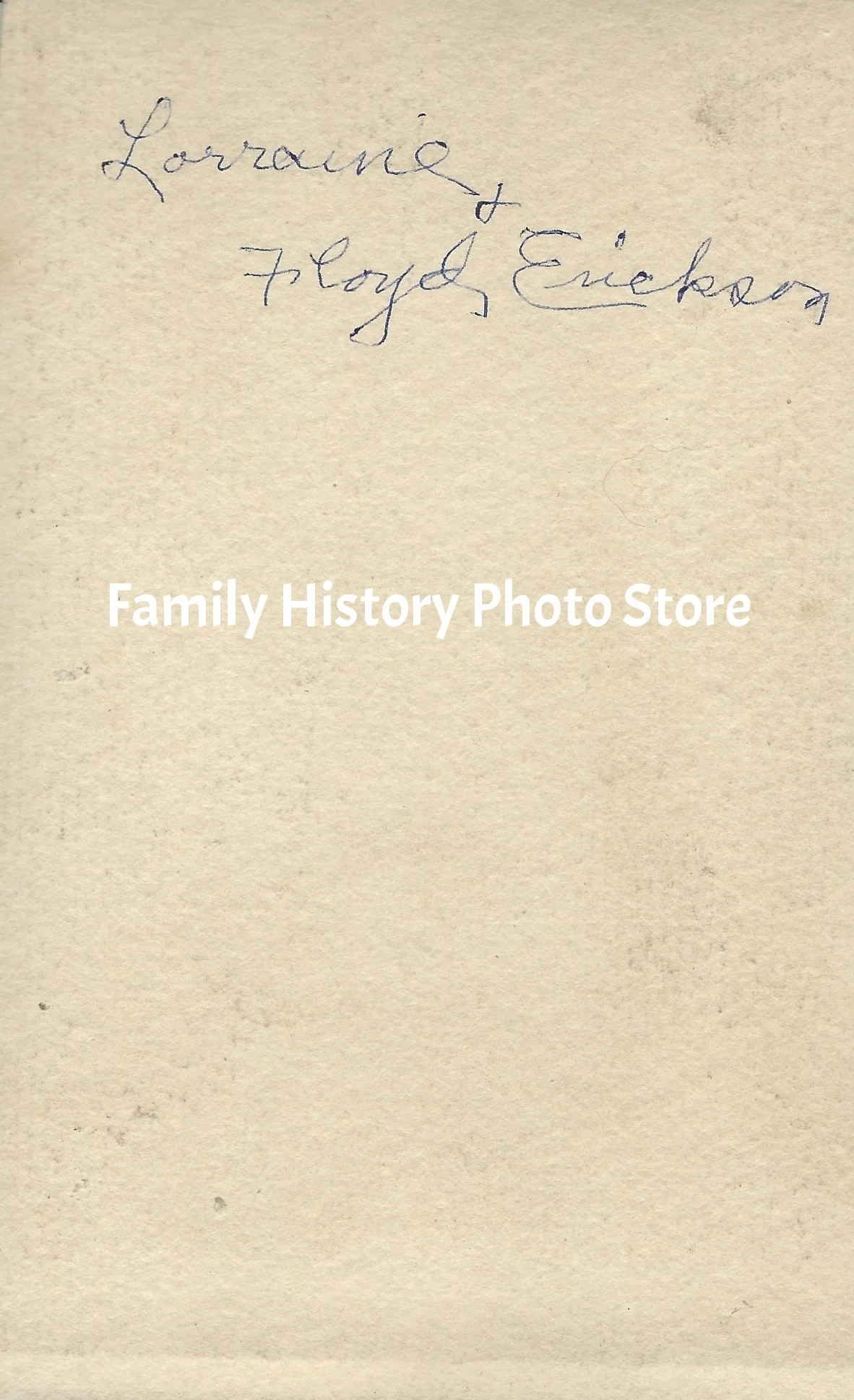 Lorraine Gertrude (Erickson) Dorendorf