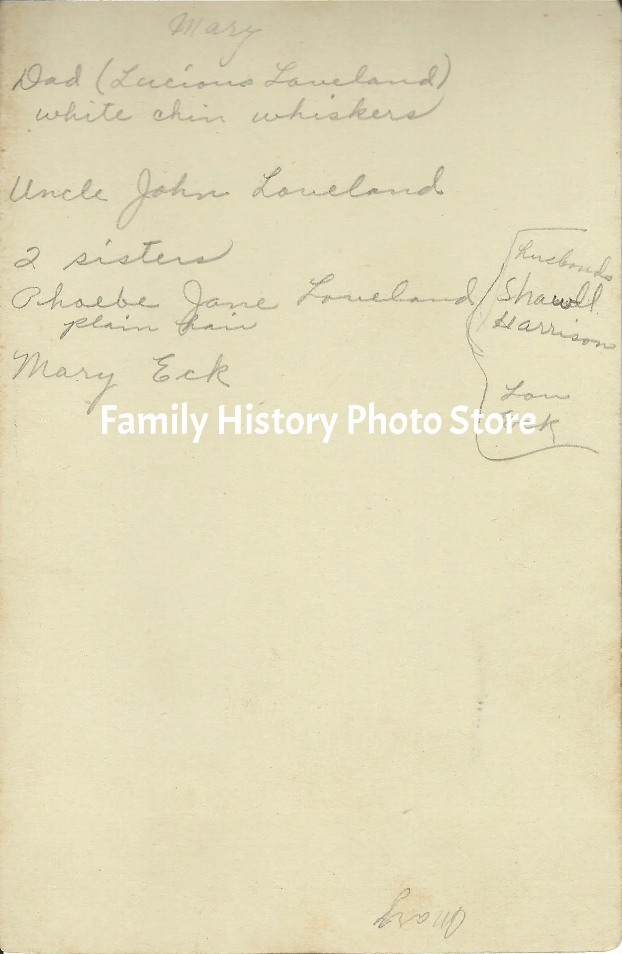 Mary Frances (Loveland) Eck