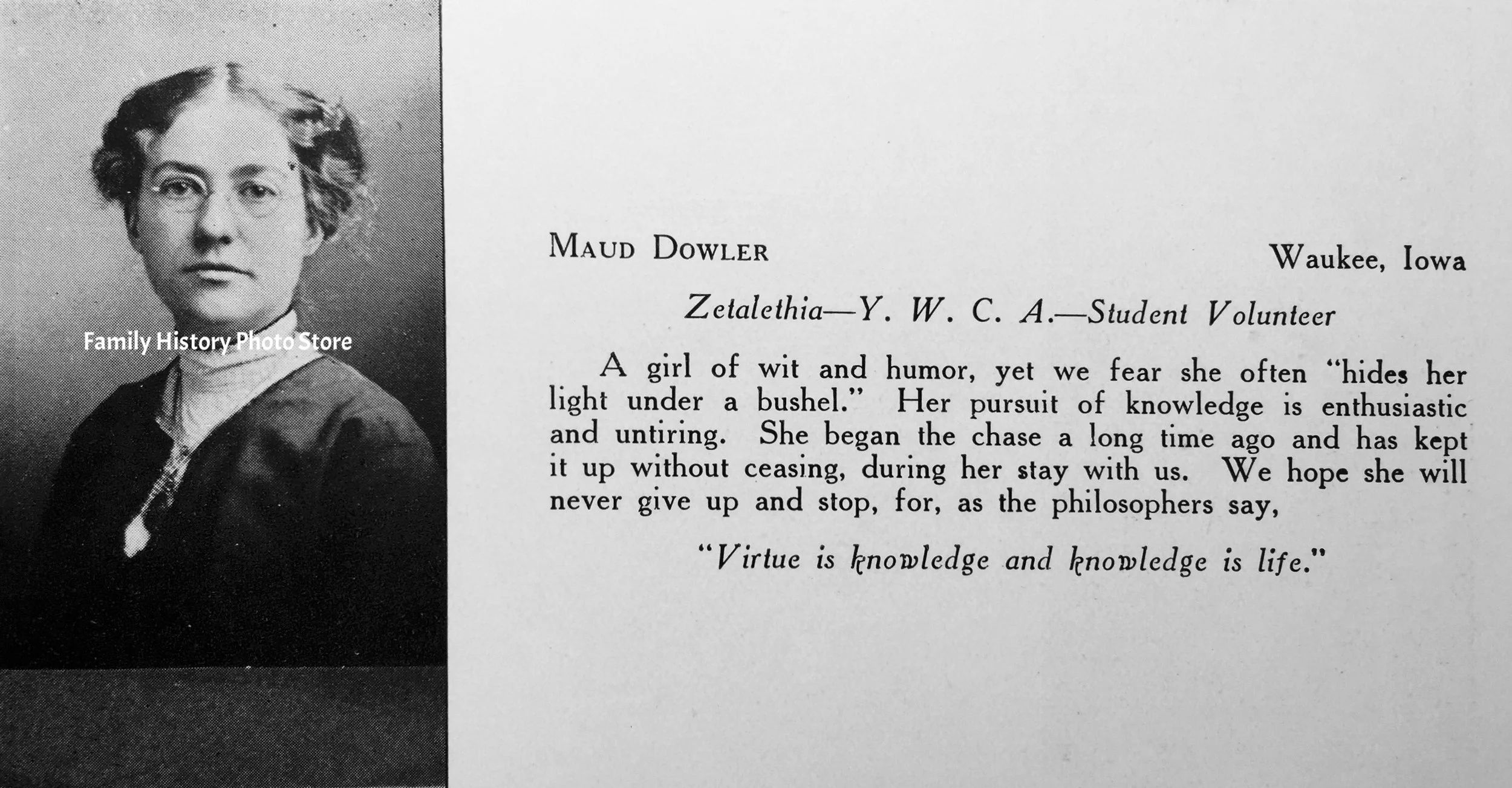 Maud (Dowler) Emmans