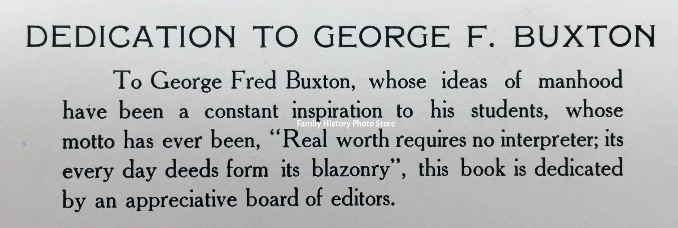 George Frederick Buxton