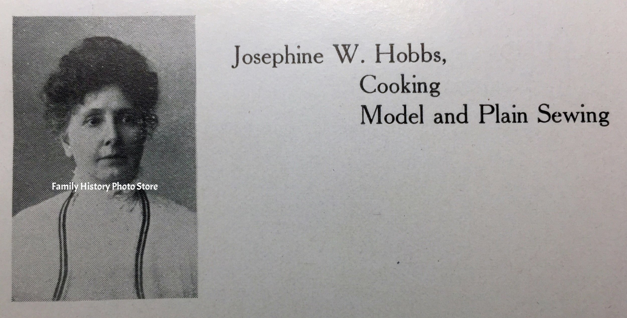 Josephine (Whisler) Hobbs