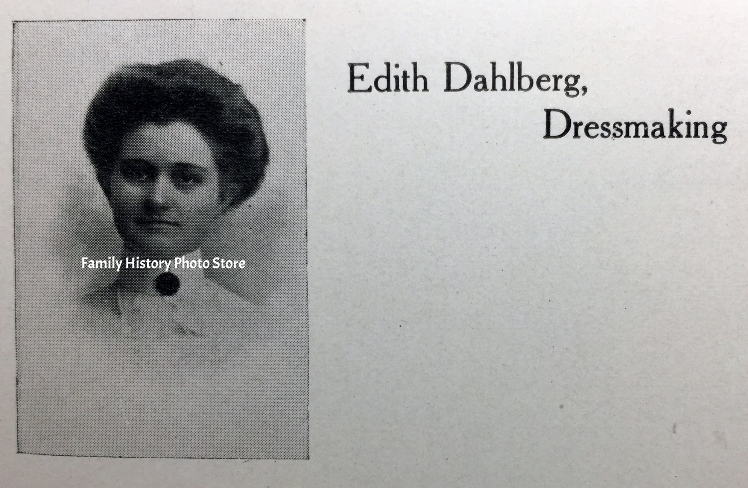 Edith Amanda (Dahlberg) Hine