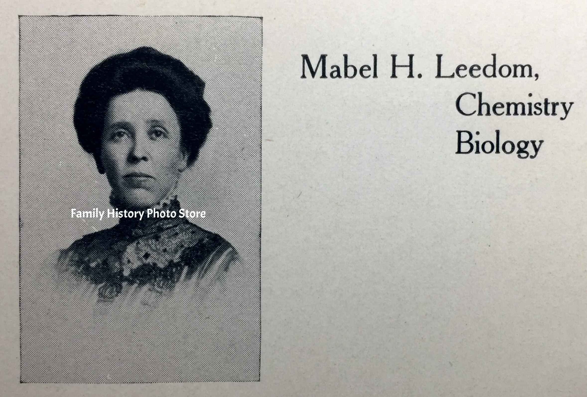 Mabel Helen Leedom