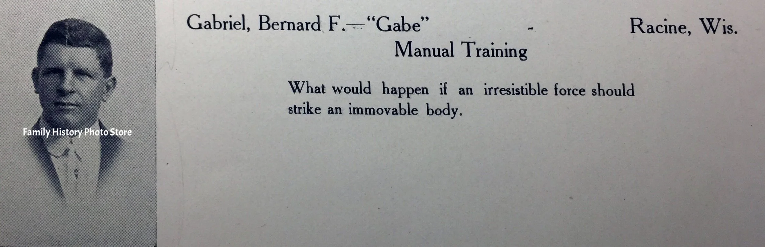 Bernard Frederick Gabriel