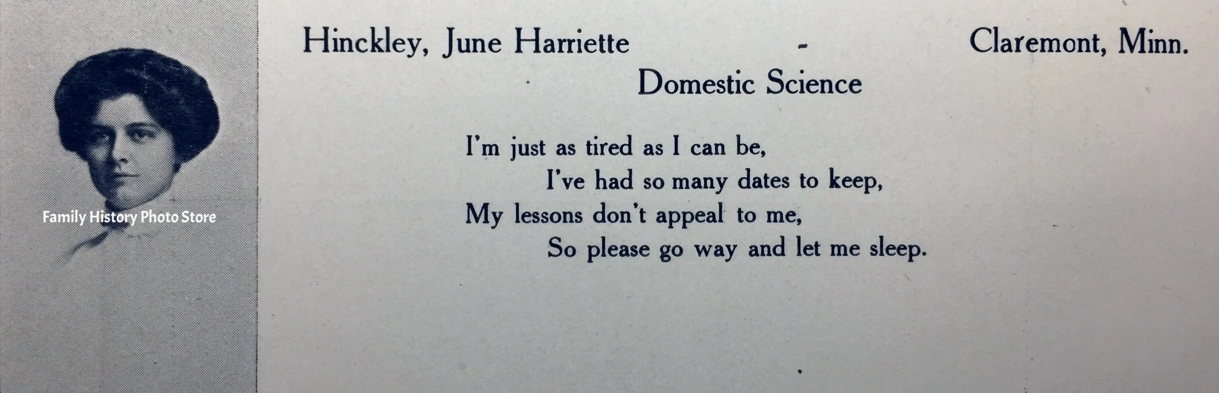 June Harriette (Hinckley) Bishop